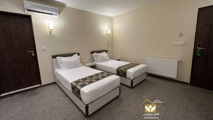 عکس اتاق دو تخته و دکوراسیون داخلی هتل ورنوس تهران