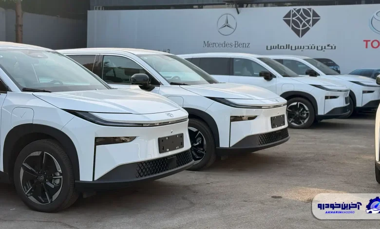 برقی جدید تویوتا با نگین تندیس الماس به ایران آمد