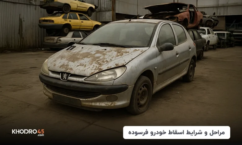 مراحل و شرایط اسقاط خودرو فرسوده (۳ آذر ۱۴۰۴)