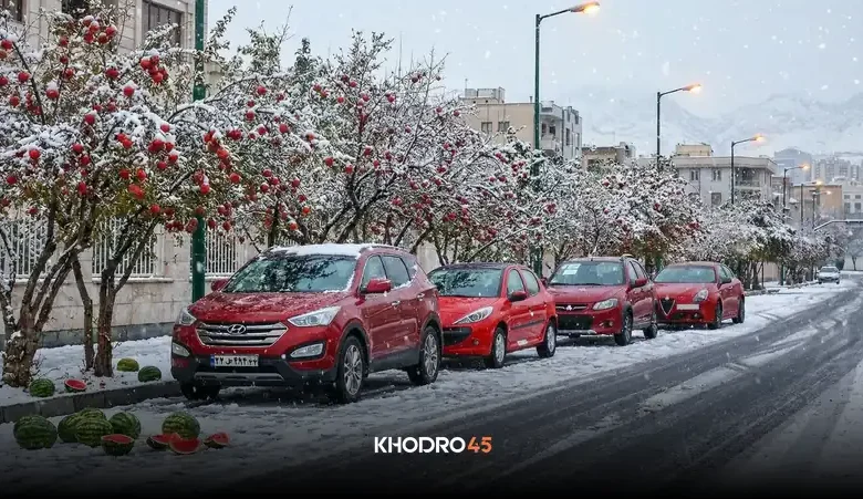 به رنگ انار؛ خودروهای قرمز جذاب بازار ایران