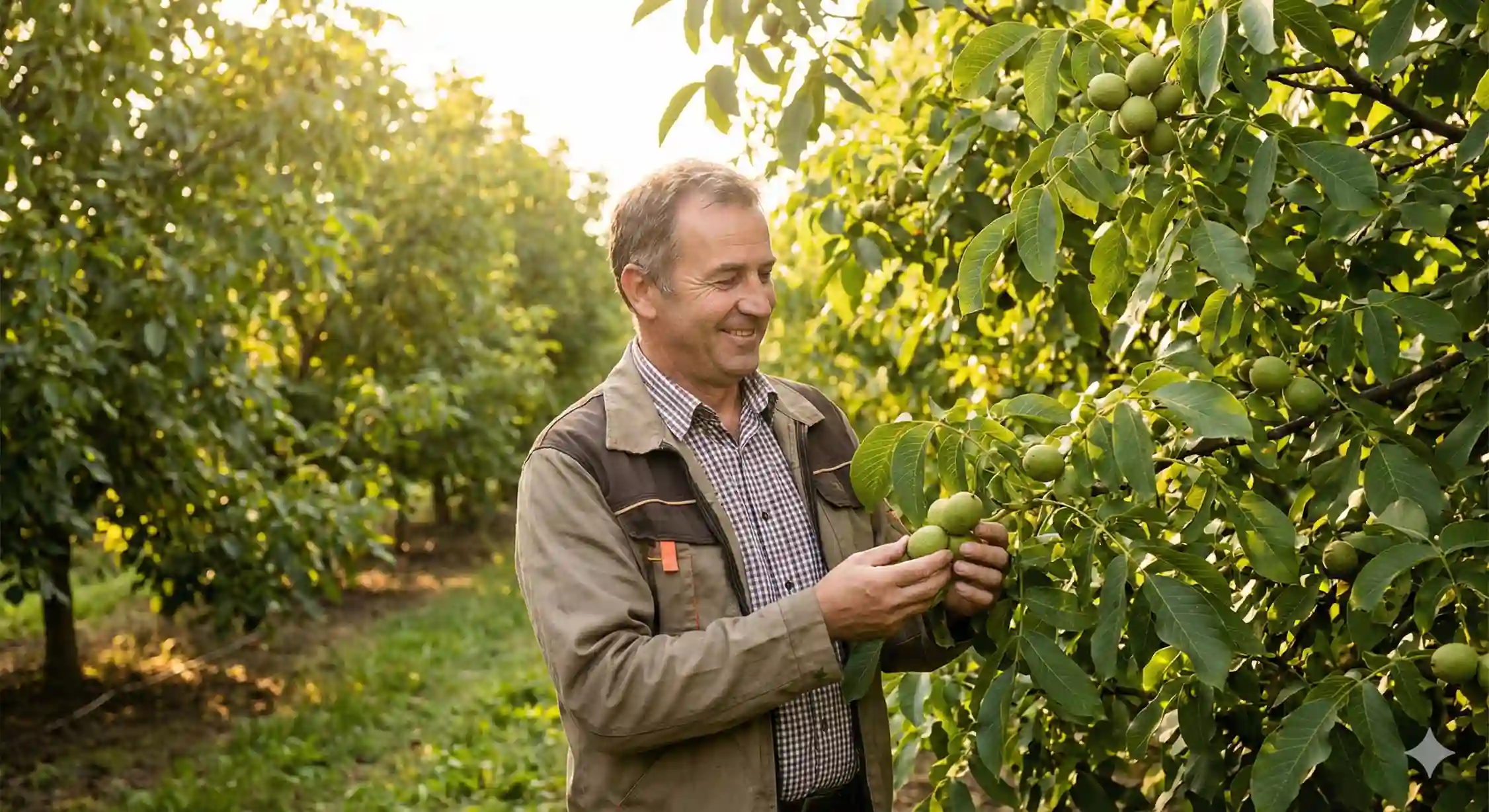 موفقیت در نگهداری درخت گردو و برداشت محصول با کیفیت.